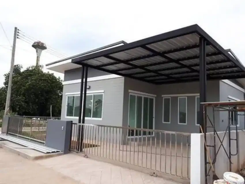 PEMASANGAN CANOPY ALDERON DOUBLE