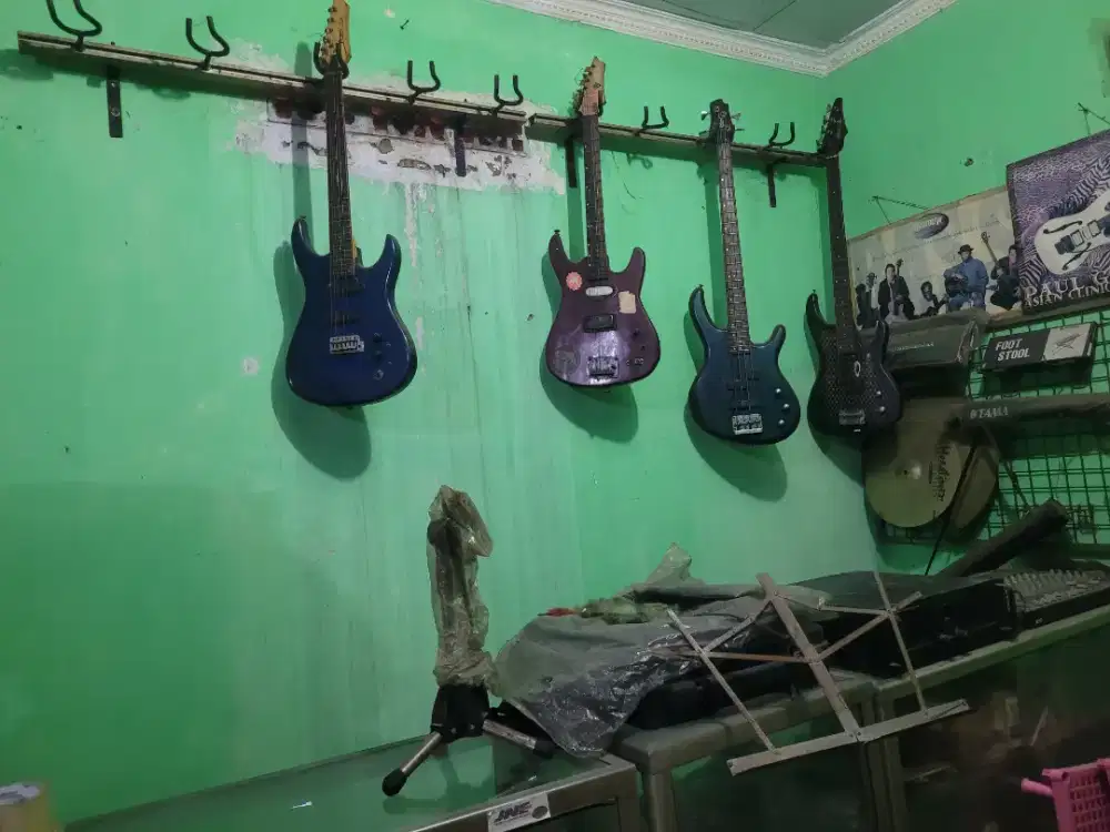 Gitar dan bass jual bu murah