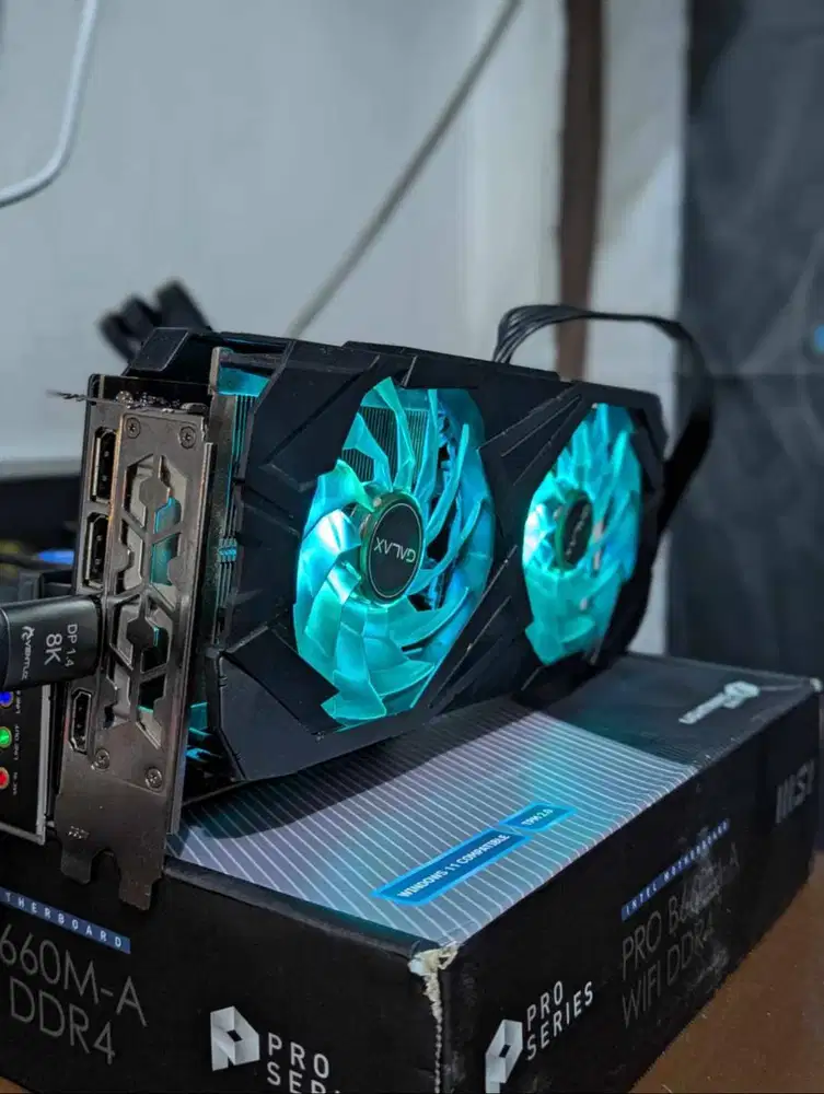 RTX DUAL RTX4060 8GB DDR6  grs on 1th bisa tukar tambah