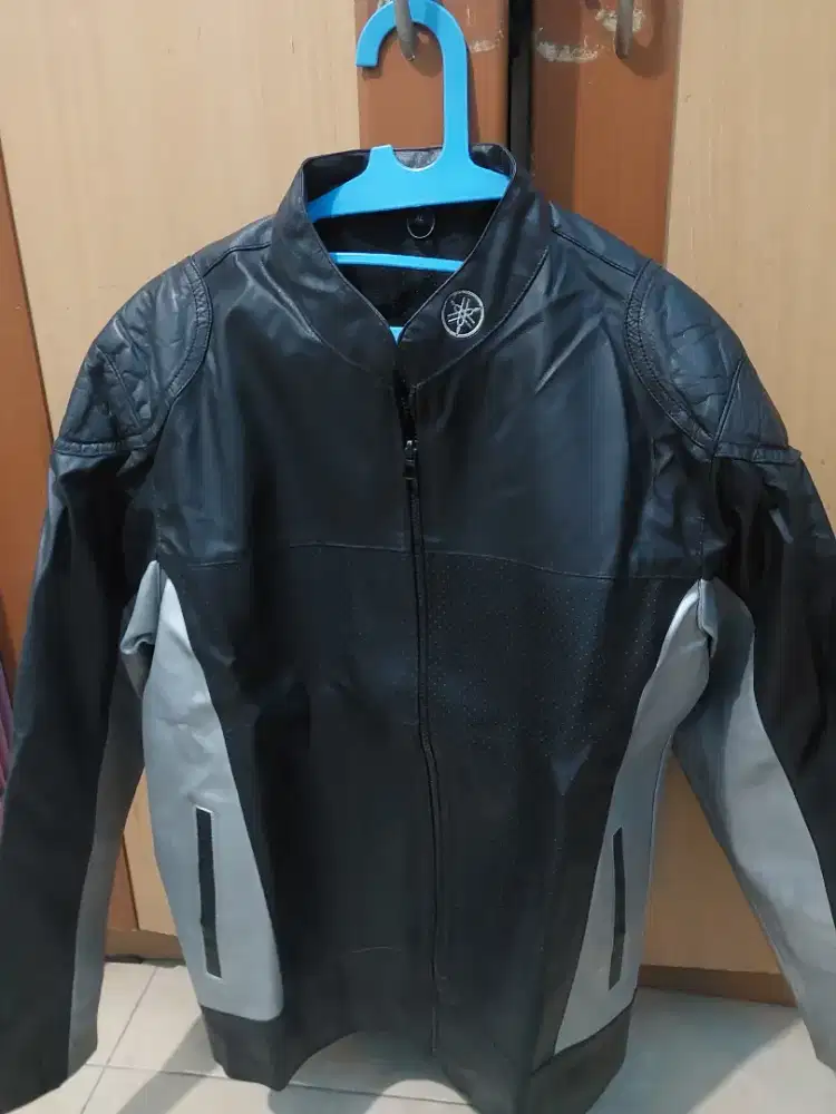 Jaket Kulit Leather Yamaha Original