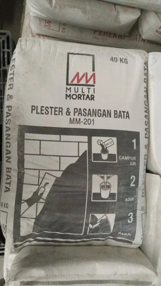 SEMEN INSTAN PLASTER PLESTER MERK MULTI MORTAR MM-201P (SEMEN INSTANT)