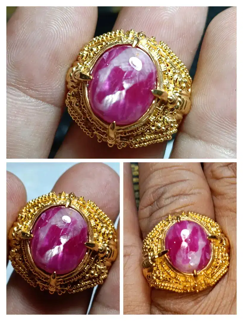Windusara Ruby Burma belang merah putih