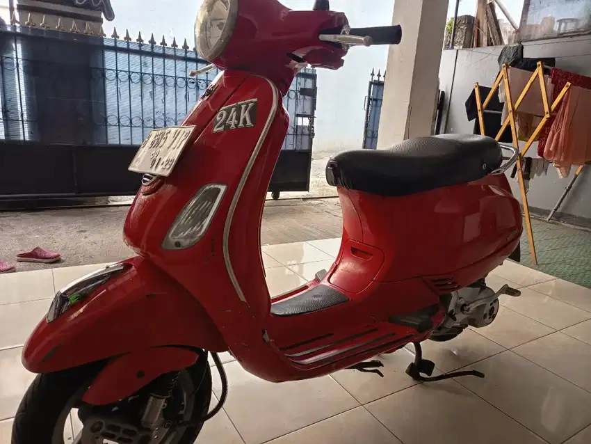 Vespa lx 125 tahun 2013 masih engkol