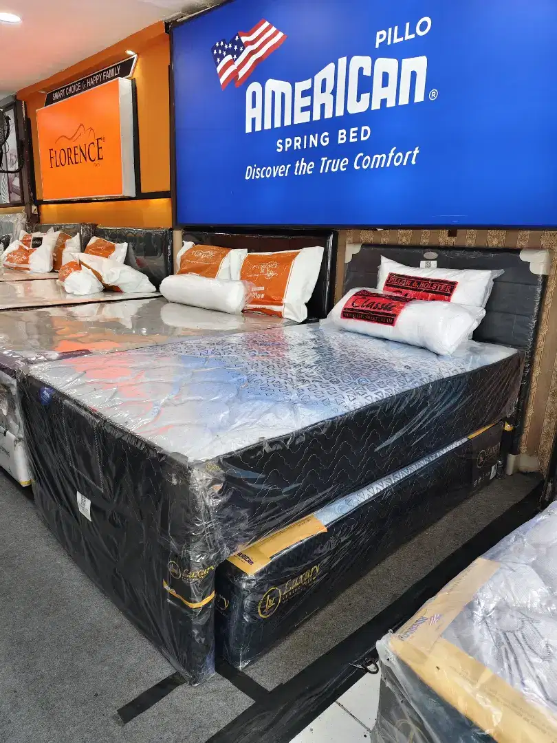 KREDIT SPRINGBED DOBEL BED