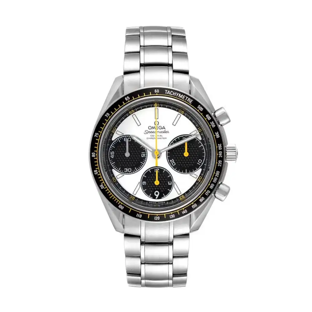 Omega Speedmaster RACING Panda Dial Chronograph Bracelet 40 mm