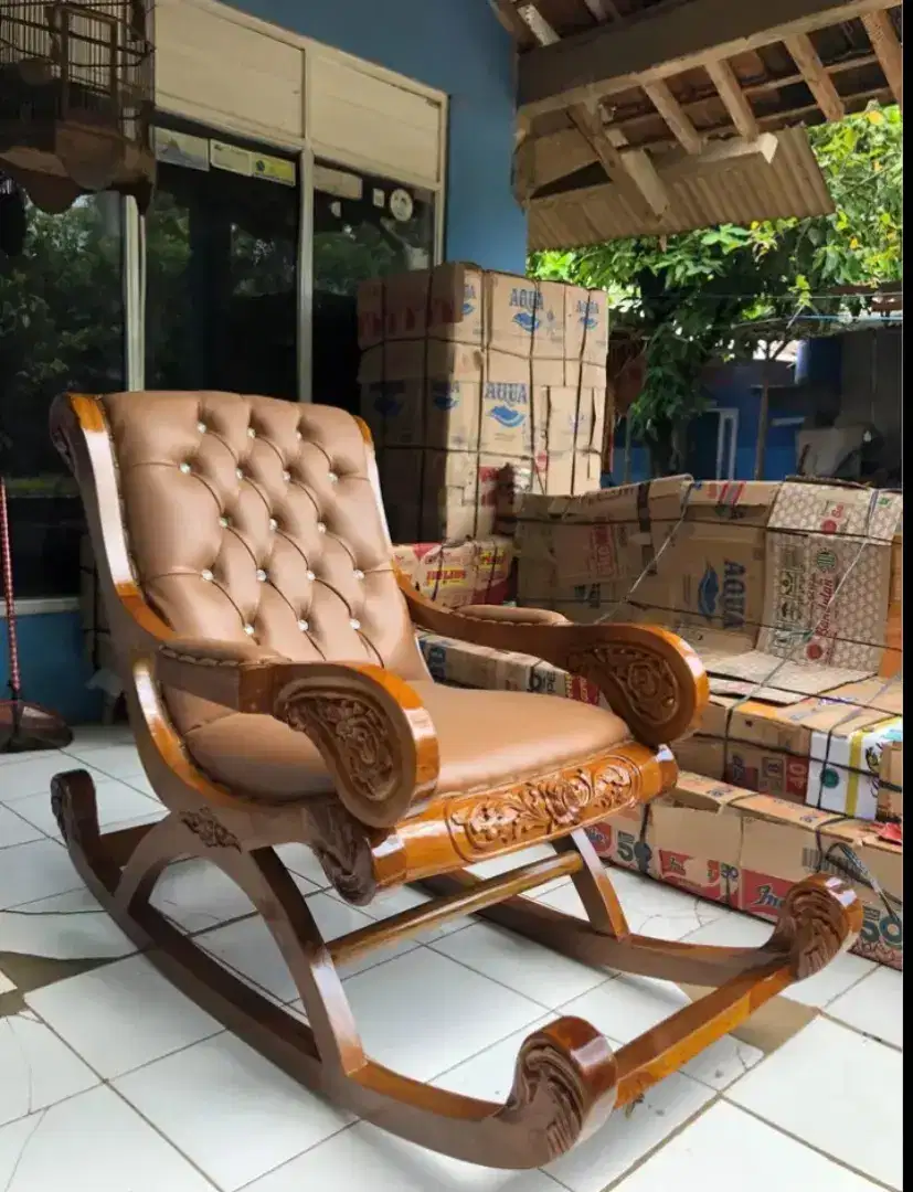 Kursi goyang jok busa COD
