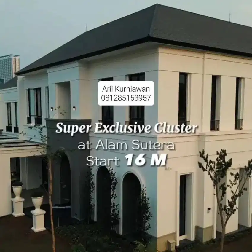 The Gramercy Alam Sutera the last & most prestigious cluster 14m 5 kmr