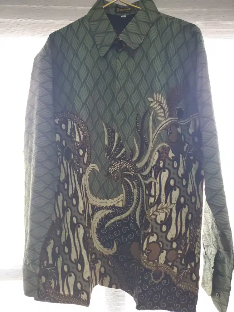 Kemeja Batik Premium Limited Series Kain Katun Halus Lengan Panjang