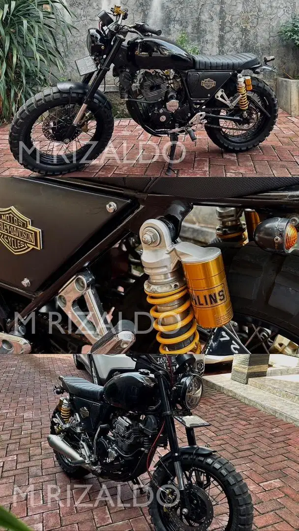 WTS scorpio scrambler 225cc (spec mewah)