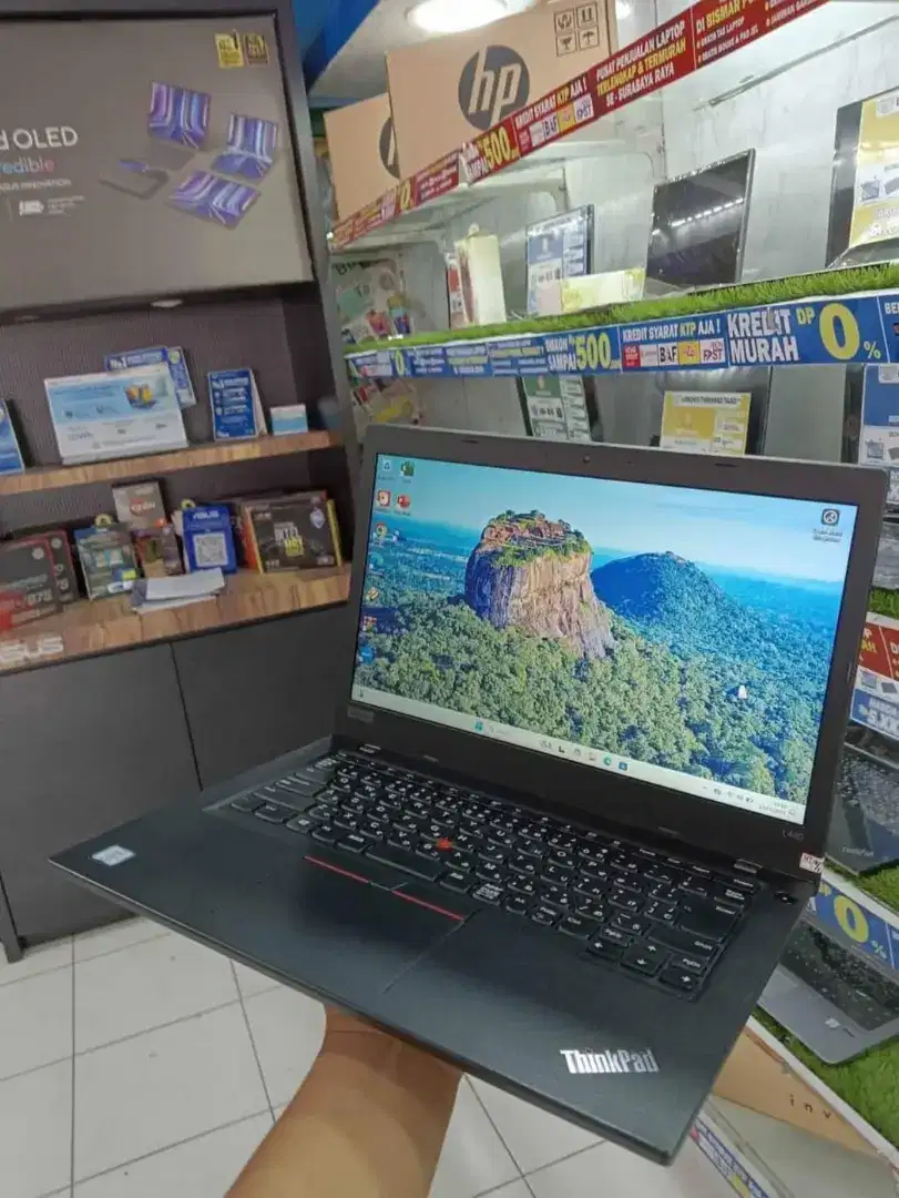 PROMO MURAH LAPTOP EDITING LENONO L490 CORE I5 RAM8 SSD256 | EDITING