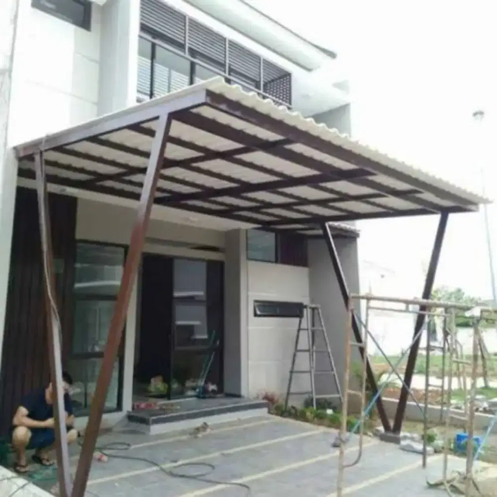 002 kanopi atap upvc alderon tebal