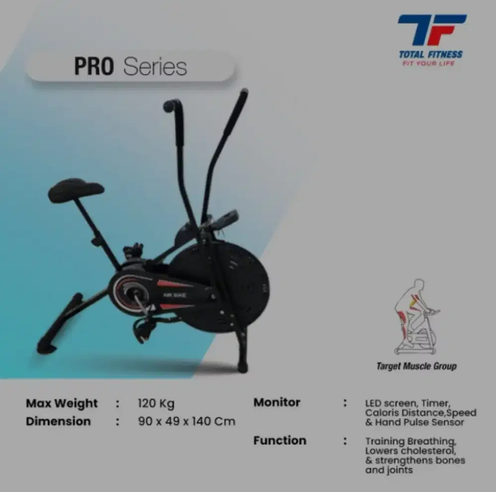 Alat fitnes sepeda status tl 8202