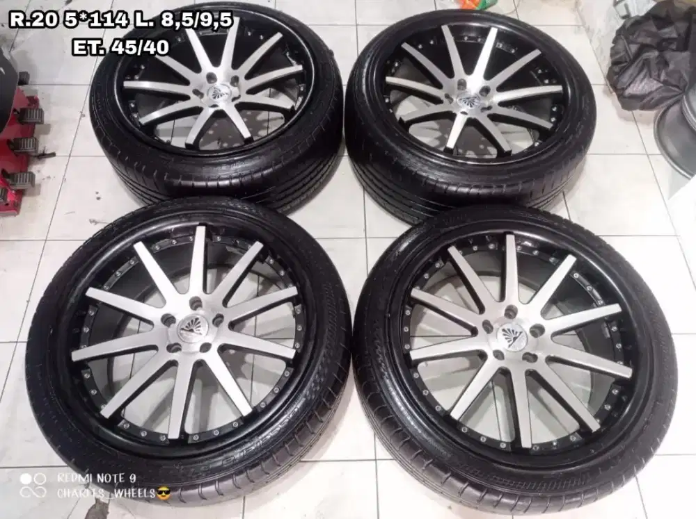 Jual velg mobil autospeed r20 5x114,3 innova hrv crv alphard camry dll