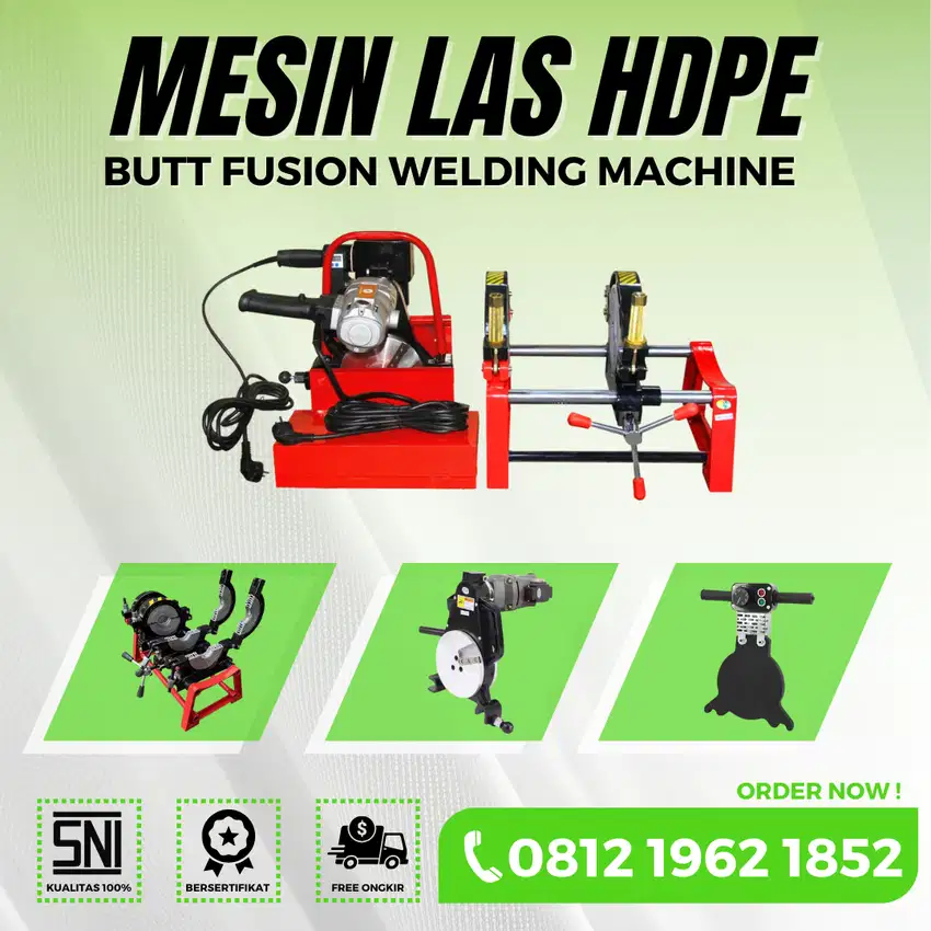 Mesin Hdpe Manual 200 Y A2 50/200mm | Mesin Las Pipa