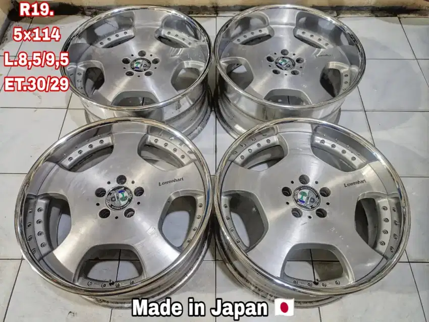 Jual velg mobil lower hard ori r19 5x114,3 5x112 camry accord alphard