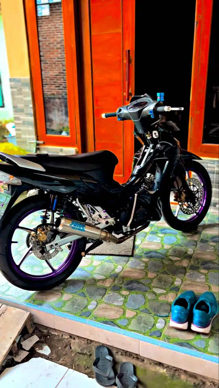 Di jual Supra x 125, sudah modif