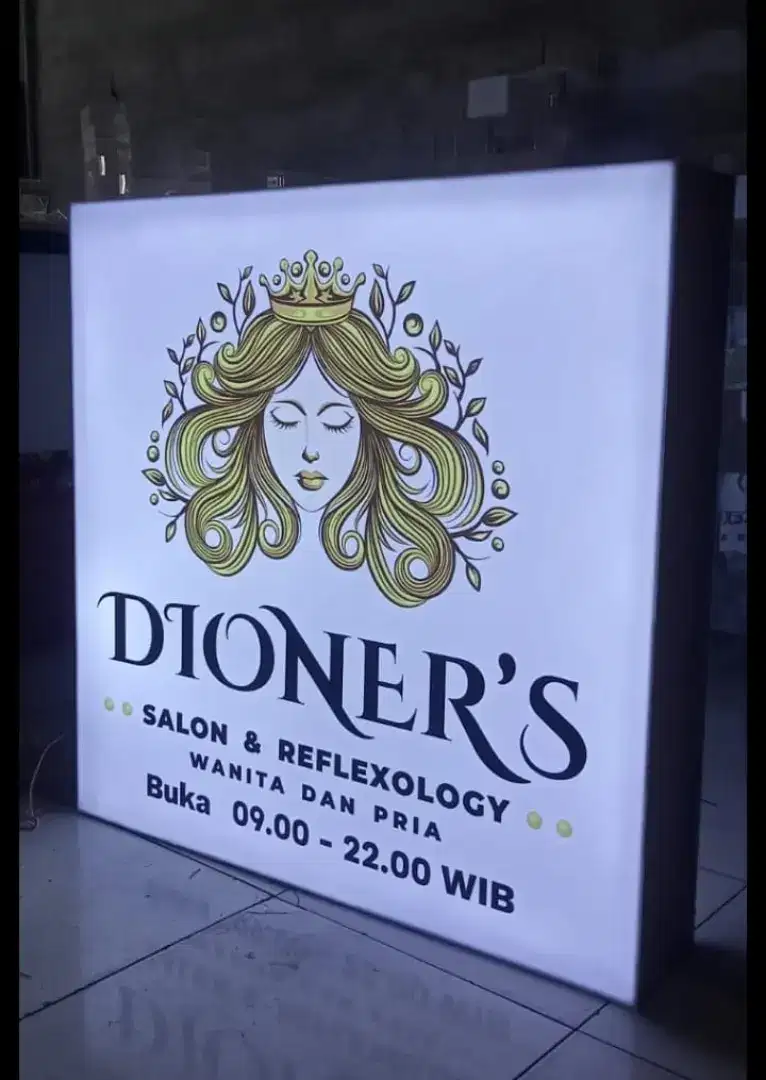 Neon sign, neon box acrylik custom