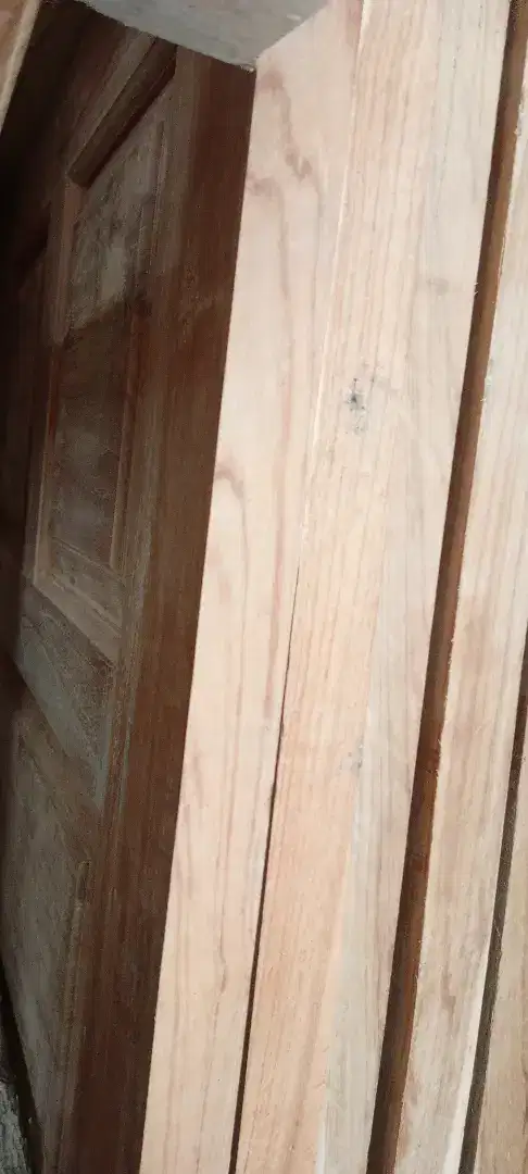 Pintu jati asli baru