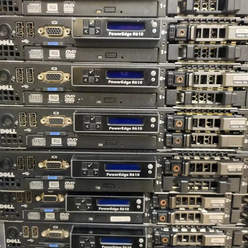 Server Dell R610 Dobel Xeon 1U Second