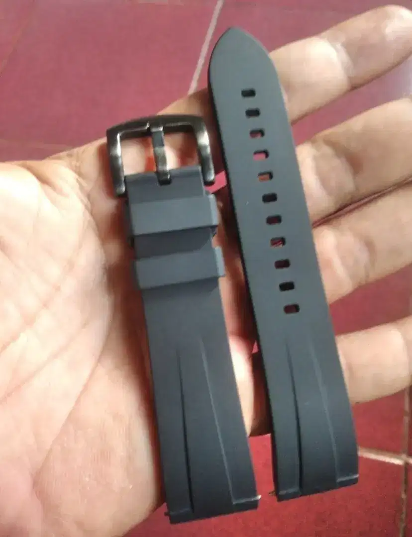 Premium rubber strap lug 20 mm