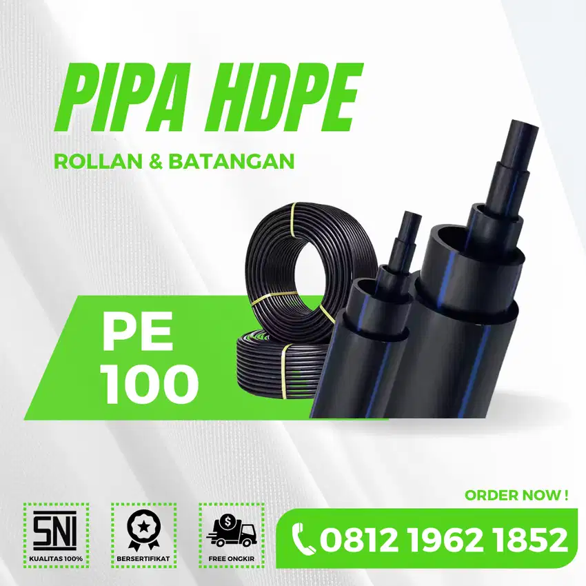 Pipa Hdpe PE100 Rucika 1/2 inch | Pipa Rollan/Gulungan