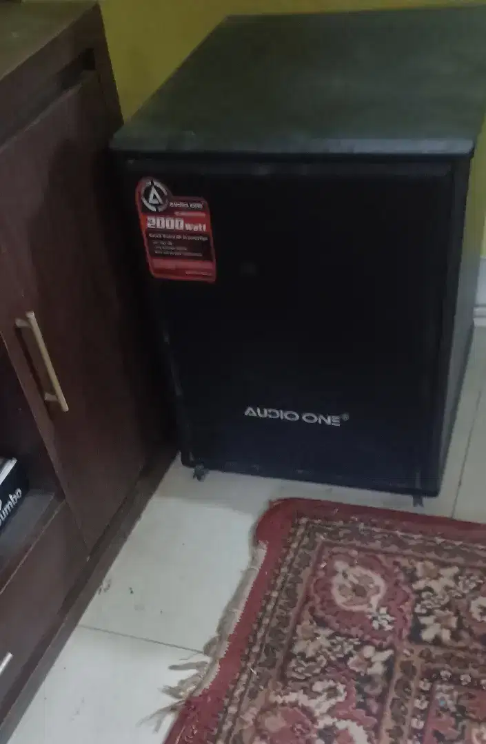 Subwofer aktiv merk Audio one K-112