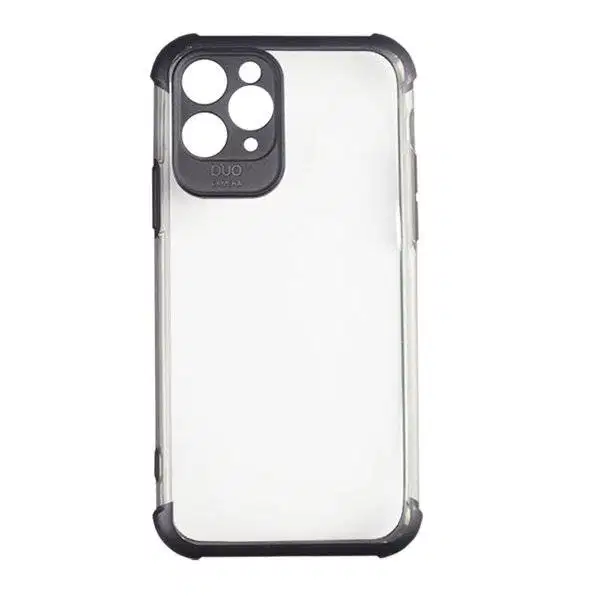 Softcase Side Transparant Half Platting Colour iPhone 11 Pro