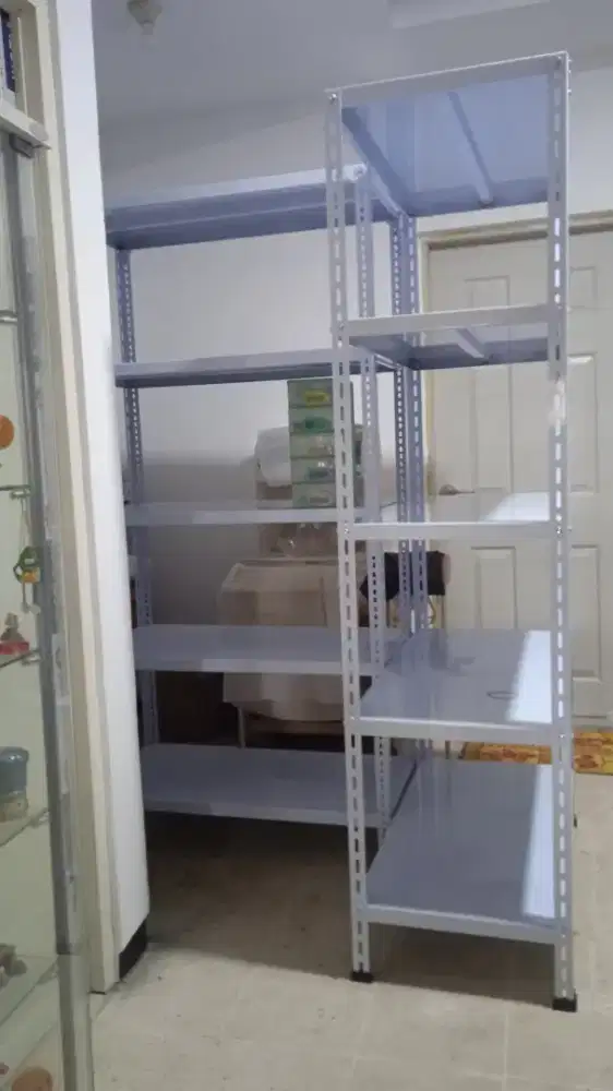 Rak besi siku serbaguna rak besi siku lubang rak besi siku 5 susun