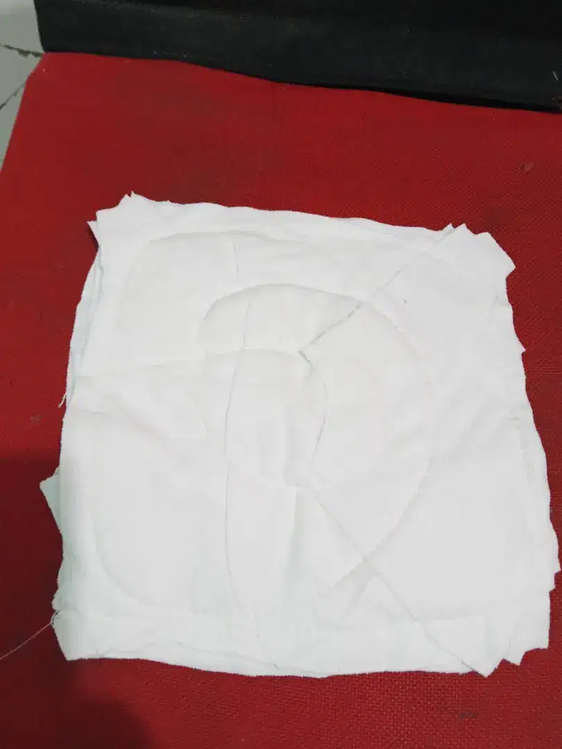 Lap kain majun putih