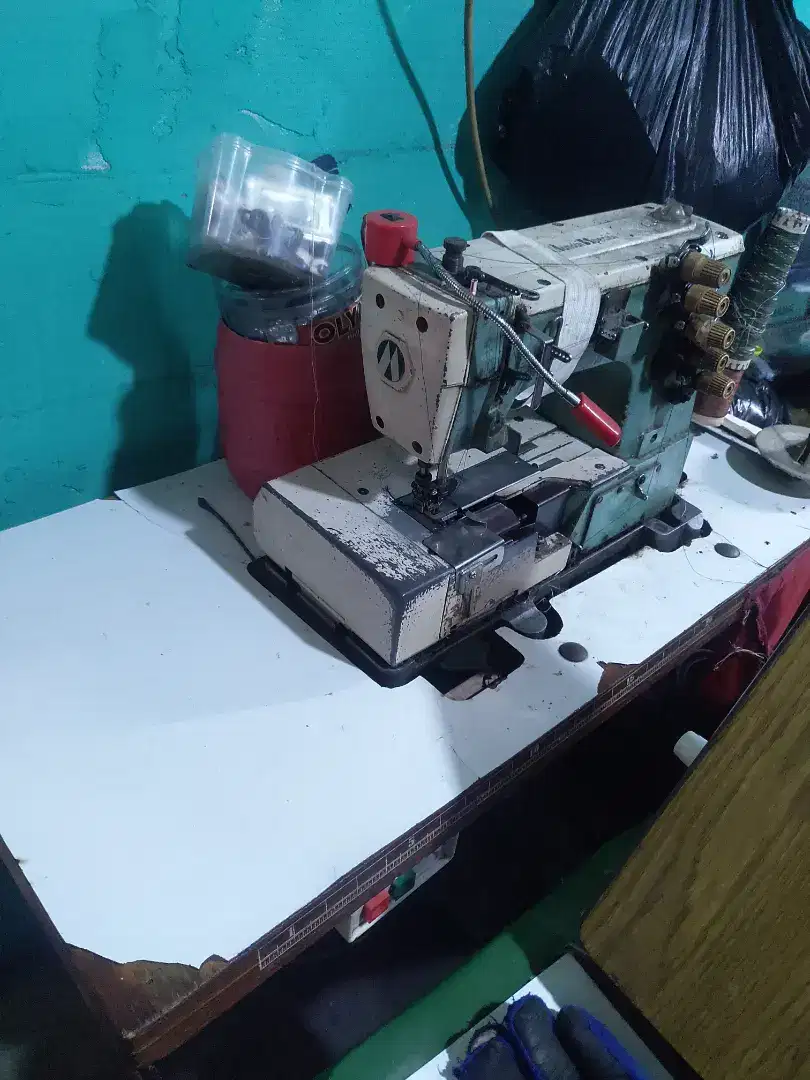 Jual mesin overdeck