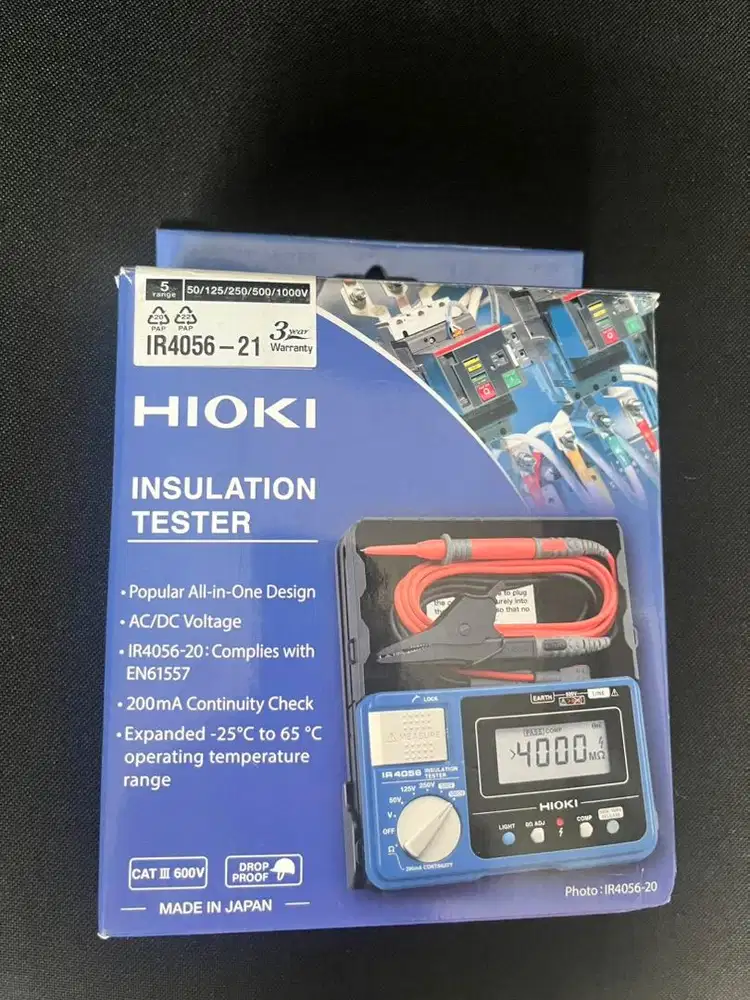 hioki IR4056-21 digital insulation tester IR 4056-21 megger meger ASLI