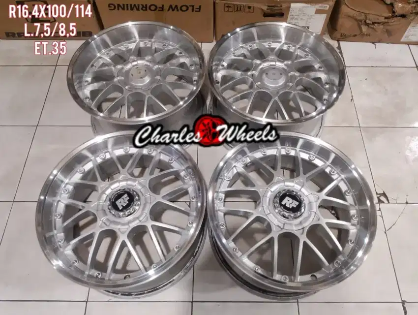 Jual velg mobil bbs r16 4x100 4x114,3 livina avanza xenia yaris dll