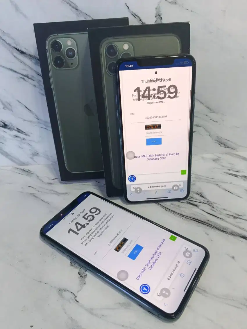 Iphone 11 Pro max 256GB Second Indo/inter