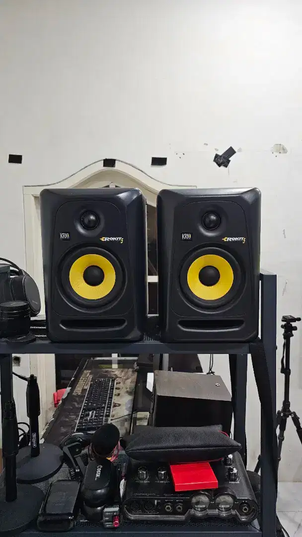 Speaker Flat KRK Rokit 5 Gen 3 Monitoring Recording