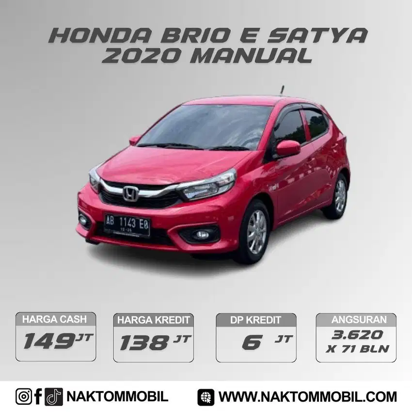 (DP 6 JT) BRIO E SATYA 2020 MANUAL