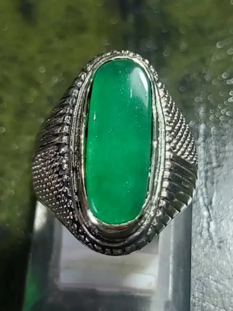 Giok Birma
- Ring Alpaka 7.5