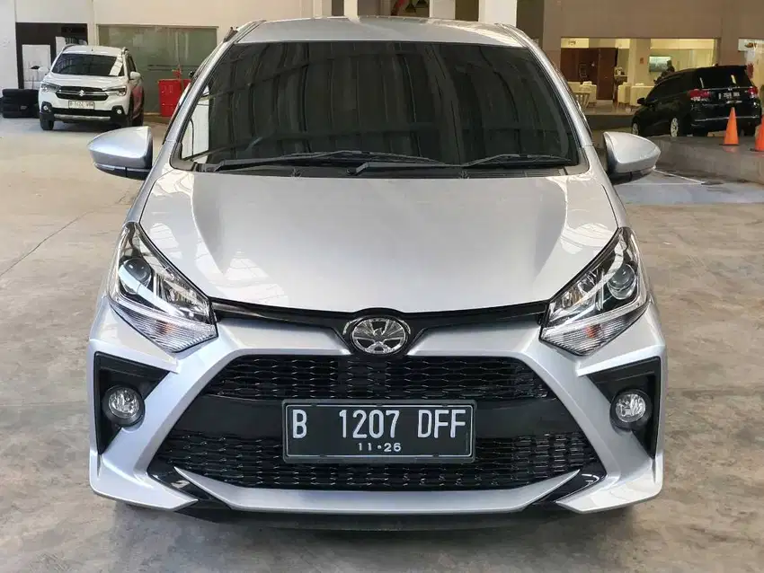 Toyota AGYA G 1.2 4X2 AT 2021 Perak Premium Condition - B1207DFF