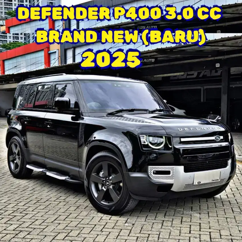 LAND ROVER DEFENDER 3.0 P400 BRAND NEW HITAM LANGSUNG NAMA