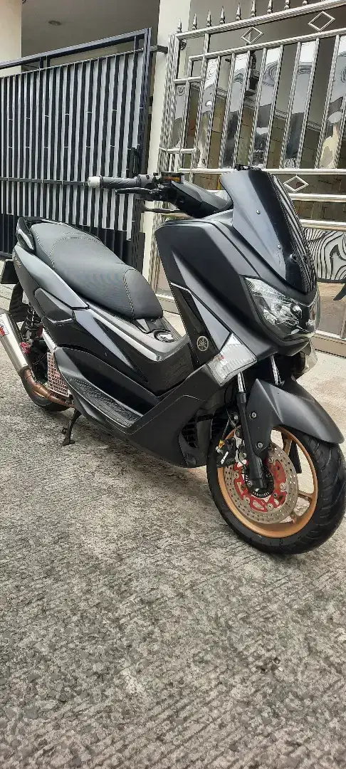 Nmax 155 old  black matte modif simple Taat Pajak kondisi Rawatan