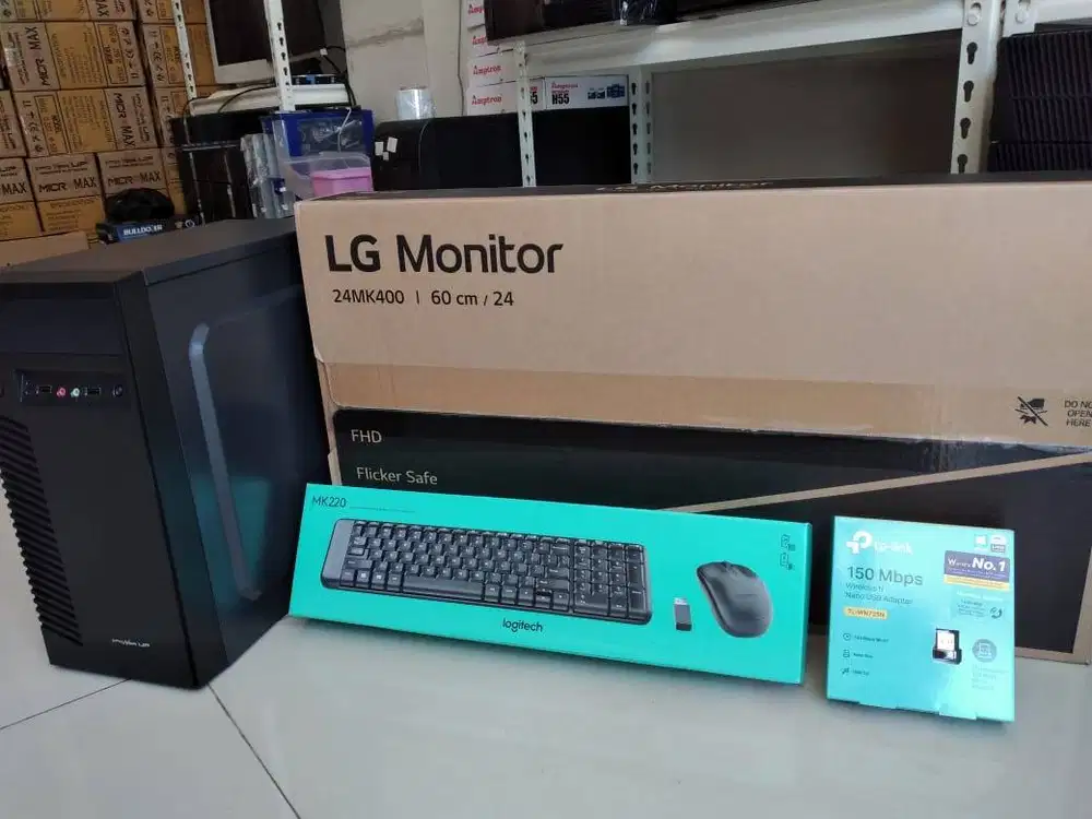 paket komputer gaming fullset core i5 6500 siap pakai siap dimainkan