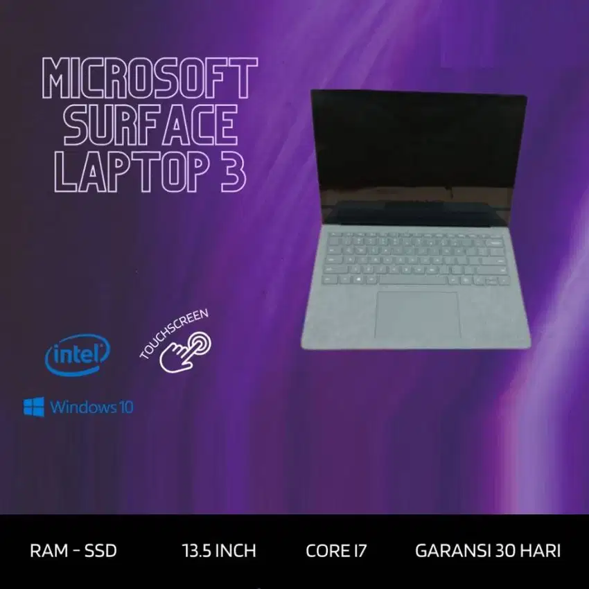 Laptop Microsoft Surface 3 Core i7 Gen10 RAM 16/256GB Touchscreen M-RC