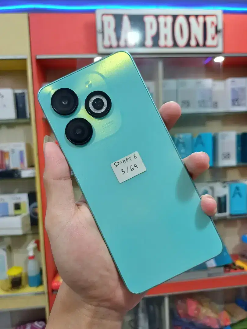 Infinix smart 8 3/64gb Fullset (bisa tt)