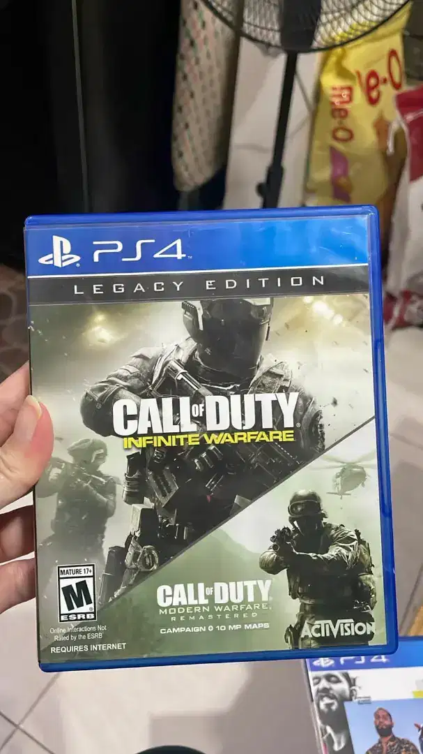 Kaset cd ps 4 Call of duty