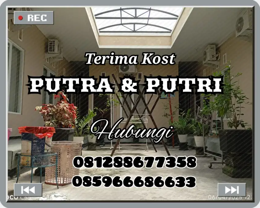 Terima Kost Putra-Putri