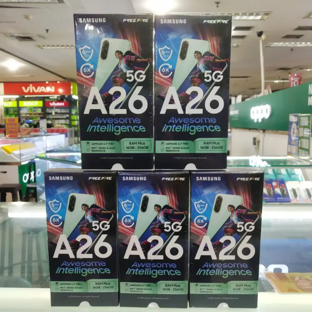 Samsung A26 ram 8gb+8gb/256gb baru garansi resmi harga Promo