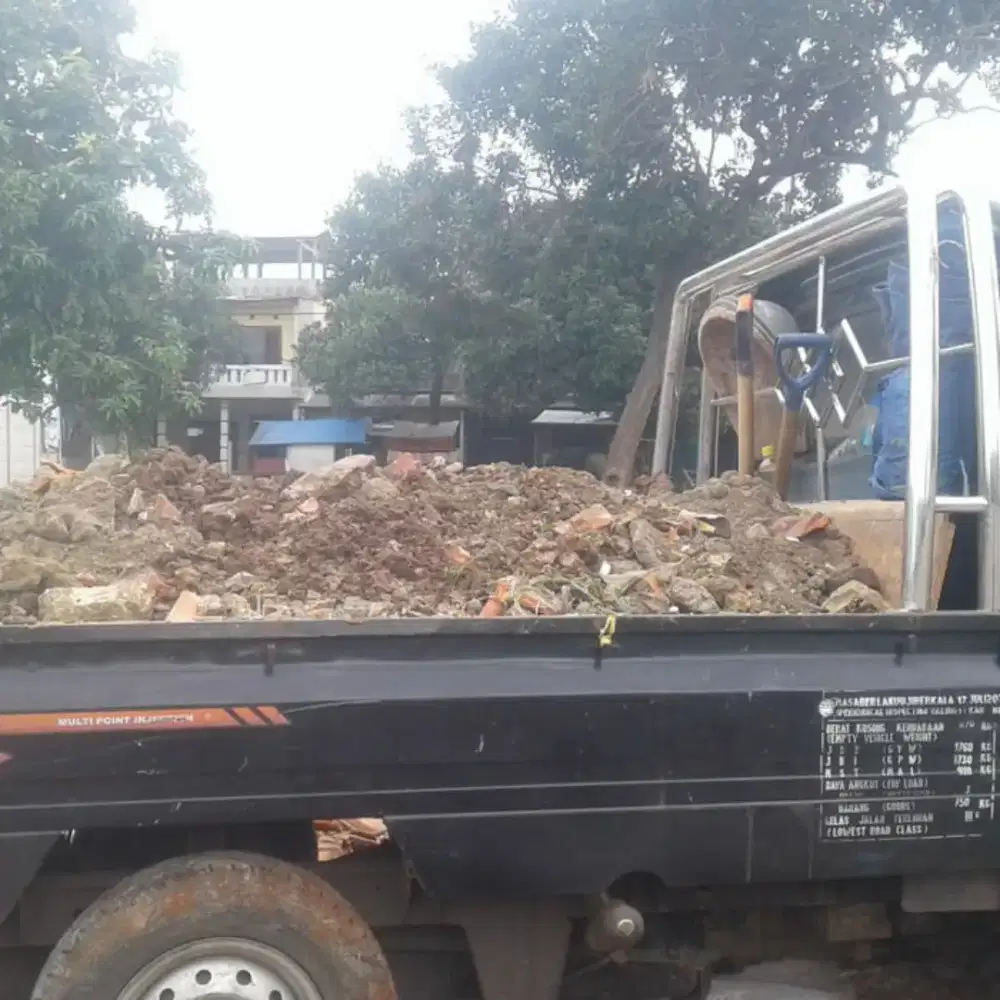 Jasa buang puing dan jasa urugan