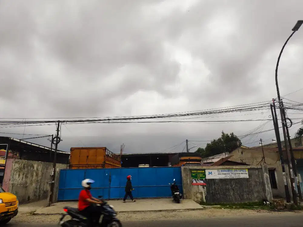 Di Jual Tanah di Jl. Letda Sudjono / Gudang Ekspedisi