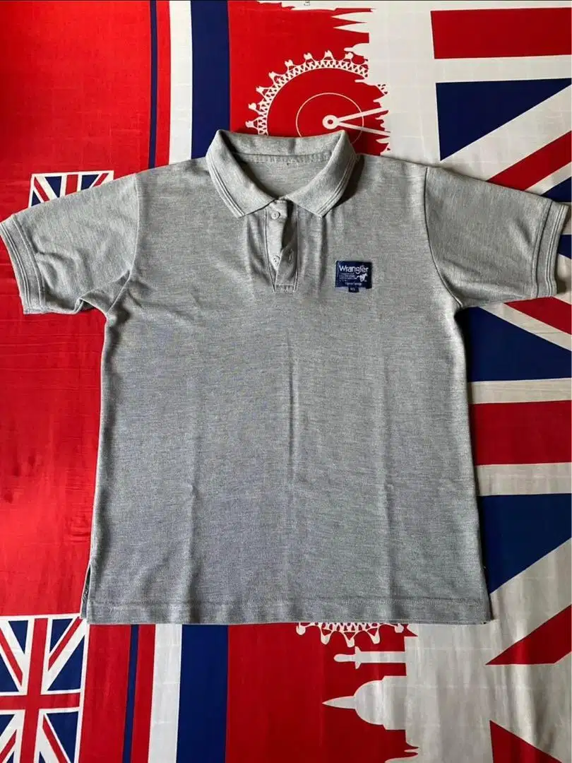Kaos polo shirt baju pria katun