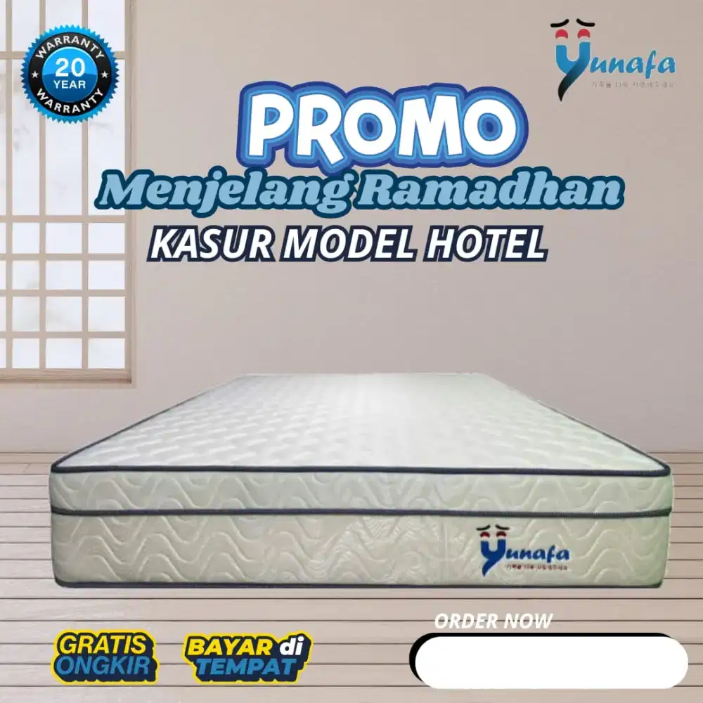 Kasur busa diskon 50%, cod gratis ongkir sepulau Jawa-Madura, garansi