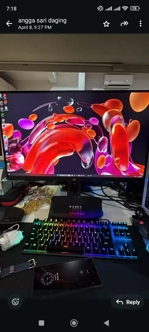 Monitor gaming viewsonic 27